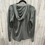 Outdoor Research Keara Hoody Hooded Henley Size Large Stripe Fishing Hiking Green Photo 5