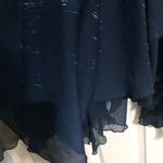 Rabbit rabbit rabbit handkerchief style‎ halter dress blue formal wedding sz 12 Photo 8