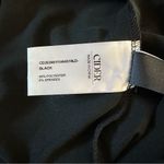 Cider  Black Mesh Mid Rise Ruffle Maxi Skirt Photo 9