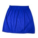 Vintage 1045 Park Royal Blue Elastic Women's Skirt size Large Photo 2