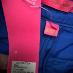 Lilly Pulitzer Callahan High-Waisted Shorts in Grotto Blue Dusk Floral Brocade, Jacquard, 6, Black Photo 11