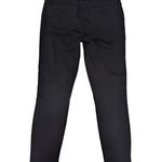 Paige Verdugo Crop Jeans Jet Black Destroyed Skinny Cropped Ankle Womens 31 Pant Photo 2