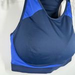 Crane Sport Bra Padded Wireless Size Large 38B/C Blue Photo 2