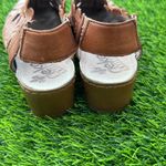 Rieker Antistress brown leather slingback Cutout Leather Women's Shoes Size 39 Photo 5