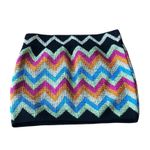 Blue Rain  Skirt Ikat Mini Photo 3