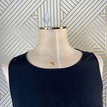 COS  Black Silk Sleeveless‎ Shorts Open Back Romper Photo 1