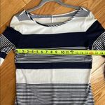 Lilly Pulitzer Navy and White Striped mini Midi Dress Photo 3