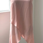 Bebe  Light Rose High Neck Long Blouse in Size XXS Photo 0