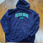 Notre Dame Sweatshirt Sz youth 18/20 fits like women’s small/medium Green Photo 0