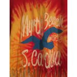 Hanes ComfortSoft Myrtle Beach South Carolina Tye Dyed T-Shirt Shirt Size Medi… Photo 1
