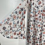 Forever 21 Forever‎ 21 Floral Sheer Cover-Up Dress Bell Sleeve Button Front Boho Large Photo 7