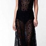 Kendall + Kylie Black Lace Maxi Dress, Swim Cover-Up Photo 0