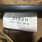 DISSH SIMONE CHARTREUSE SATIN SHIRT, New with Tags, Size 2 Photo 6