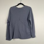 Zella Z By Pullover Sweatshirt Blue Sz S Photo 5