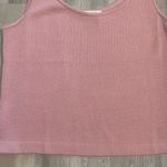 St. John  Knits Blush Low Scoop Neck Santana Knit Shell size medium Photo 9