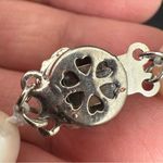 Natural Freshwater Cultured Pearl Knotted Pearl Clasp Bracelet 32.1g. White Photo 7