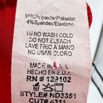 K Too Halter High Leg Slit Jersey Maxi Dress Red Size Large NWT Photo 11