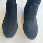 Vince Camuto  Fanti‎ Suede Slouch Boot Black Women Size 7M Ankle Booties Shoes Photo 2