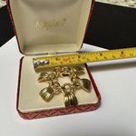 The Great Napier Gold Tone Brooch Pin New In Box NWT Gift Photo 2