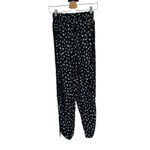 & Other Stories & Other Stories Pants High Waisted Fringe Pull-On Floral‎ Print Black Size US 2 Photo 2