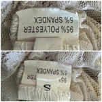 Tiger Mist Y2K  Karolina Cream Ivory Lace Strapless Crop Top Romantic Sexy Sz S Photo 7