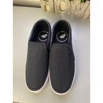 Nike  SB Solarsoft Portmore II Womens Black Canvas Slip On Skate Shoes Size 9.5 Photo 1