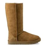 UGG Australia Classic Tall Boot Chestnut Brown Tan Sheepskin Photo 0