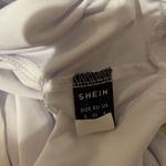 SheIn White Sports Long Sleeve Top Photo 2