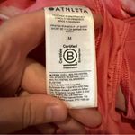 Athleta  Run With It 4.5” Shorts Women’s Size‎ Medium Pink Print Athletic Running Photo 5