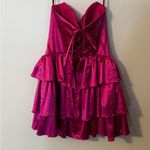 Elegant Pink Mini Homecoming Dress Size 0 Photo 2