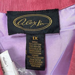 Alex Kim Vintage Blazer Jacket Floral 3D Art Sz 1X Pink Photo 11