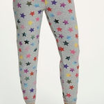 Chaser NEW Rainbow Stars Cozy Knit Pants Jogger Womens Size S Photo 0