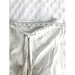 Aerie NEW White Linen Blend Braided Halter Hi-Low Summer Boho Maxi Dress M Photo 6