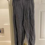 Current Air  Flowy Linen Pants Small Photo 1
