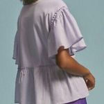 Anthropologie Anthro Babydoll Peplum Top NWOT  Photo 2