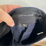 Theory Dark Blue Textured Ankle Pants Size 00 Photo 3