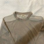 Listicle Listicale open shoulder tan oversized sweatshirt SS6 Photo 1