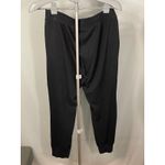 Nike  Women's Black Jogger Sweatpants Size‎ Medium Drawstring Waist Logo Photo 7