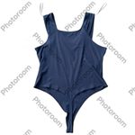 LC Lauren Conrad  NAVY BLUE BODYSUIT Photo 1