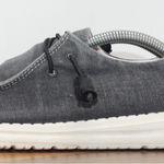 Hey Dude ‎ Wendy Chambray Loafers Comfort Casual Slip On Shoes Gray US 7 Photo 0