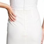 Dress the Population NWOT Silvia Sequin Bodycon Midi Dress WHITE Sz S Photo 1
