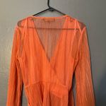 House Of Harlow 1960 x Revolve Meriem Blouse In Coral Size Small Photo 12