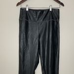 Athleta  All Over Gleam Faux Leather Leggings Photo 3