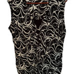 Dress Barn  2XL Black and White Sleeveless Tank Top XXL Geometric Summer Party Photo 0