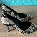 Marc Fisher Black and White Heels with Sleek Design Photo 3