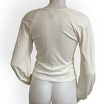 American Rag Long Sleeve Twist Front Blouse Size Small Photo 4