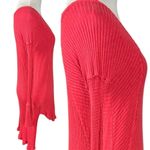 Free People Ventura Thermal Tunic Top Red Poppy Small Boho Valentine’s Day Photo 5