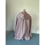 Aerie  womens hoodie snap button size M brown Photo 1