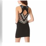 Free People Out of Africa Cut Out Bodycon Dress Small/Black Photo 4