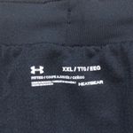 Under Armour HeatGear Women's Fitted Black Lined Athletic Gym Workout Shorts Photo 8